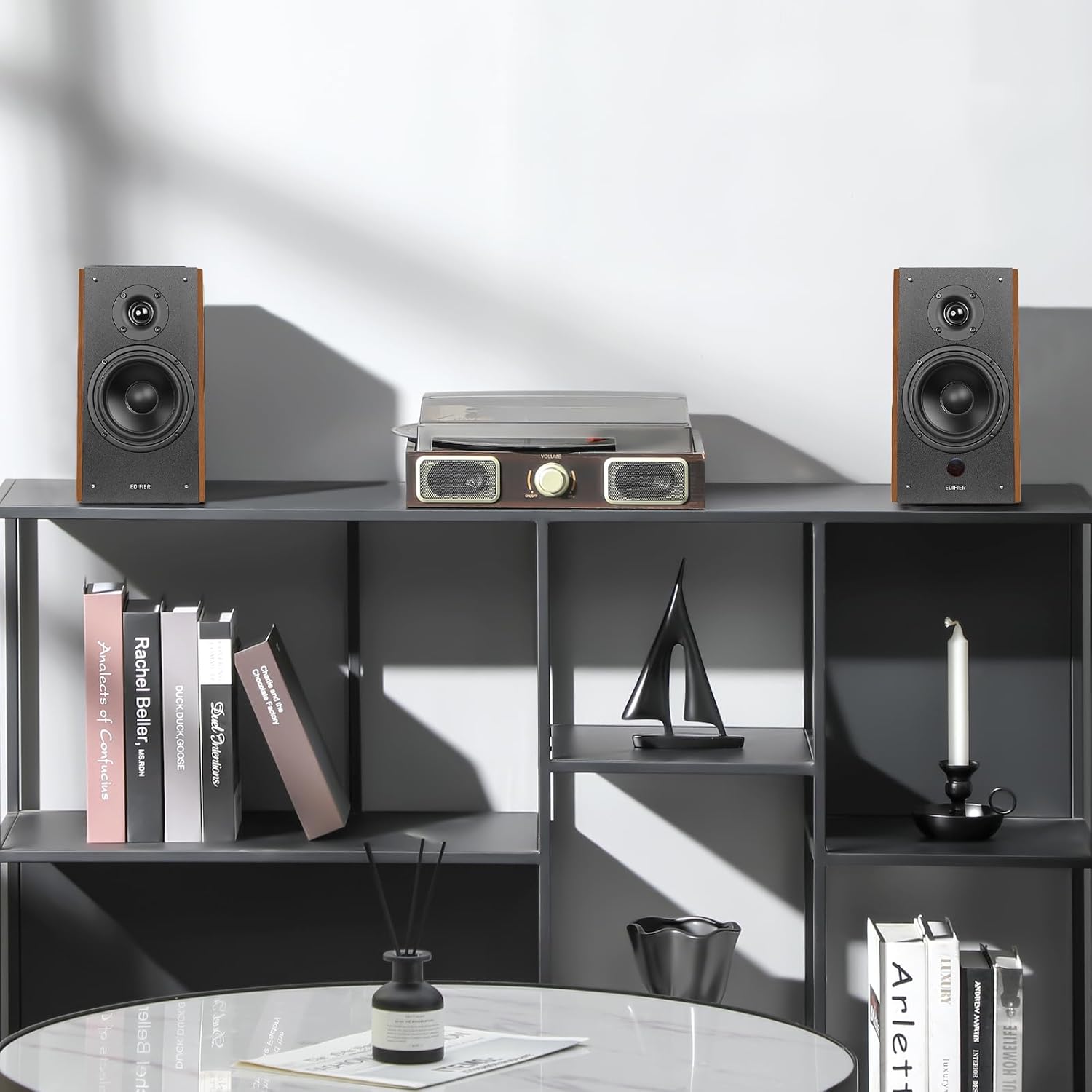 Thumbnail 1 de Edifier R2000DB 2.0 Bluetooth-Lautsprecher-Set mit IR-Fernbedienung & optischem Eingang (120 Watt) – Warm Oak