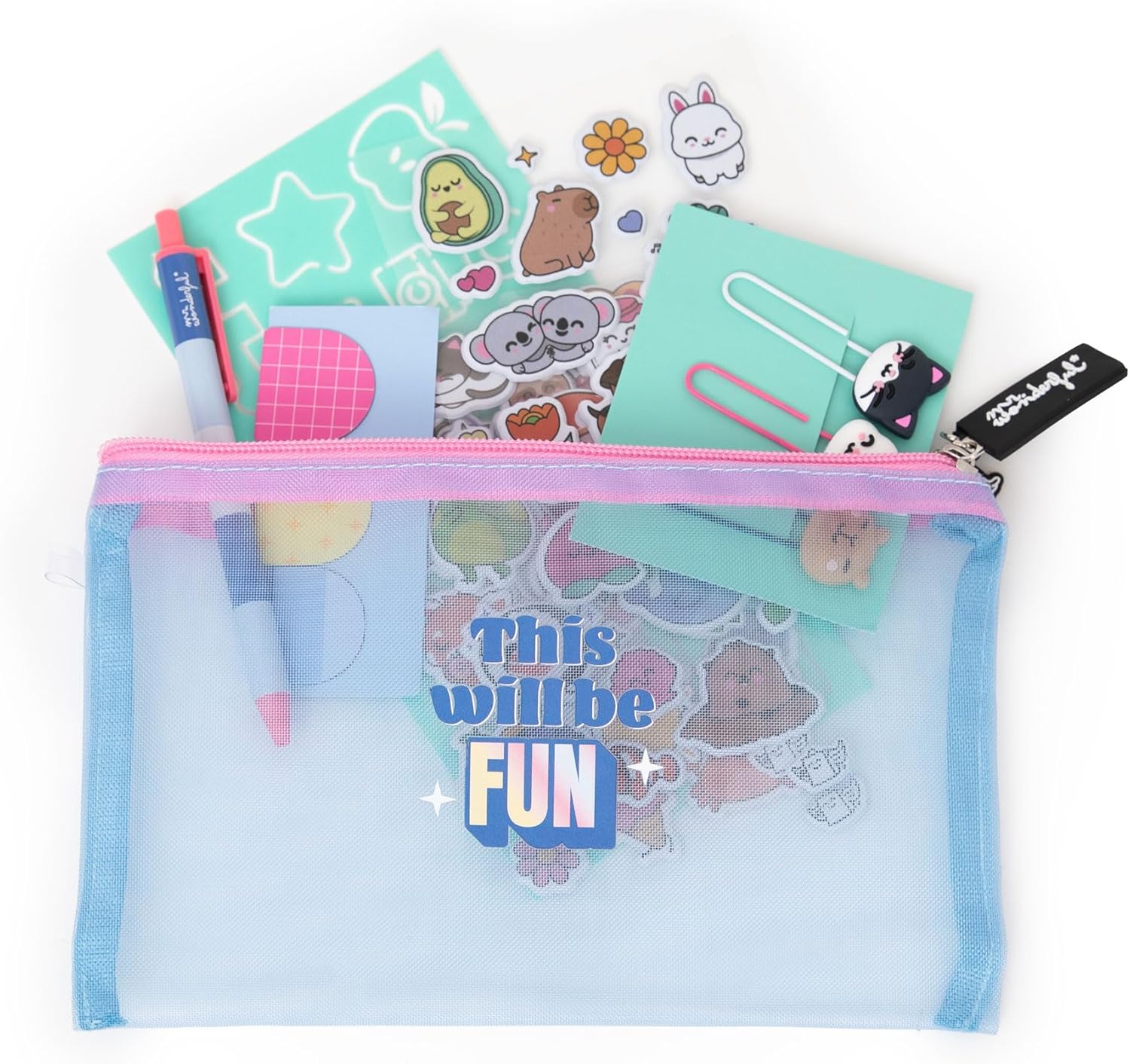 Detalle de Mr. Wonderful - Kit pour décorer ton agenda - This will be fun
