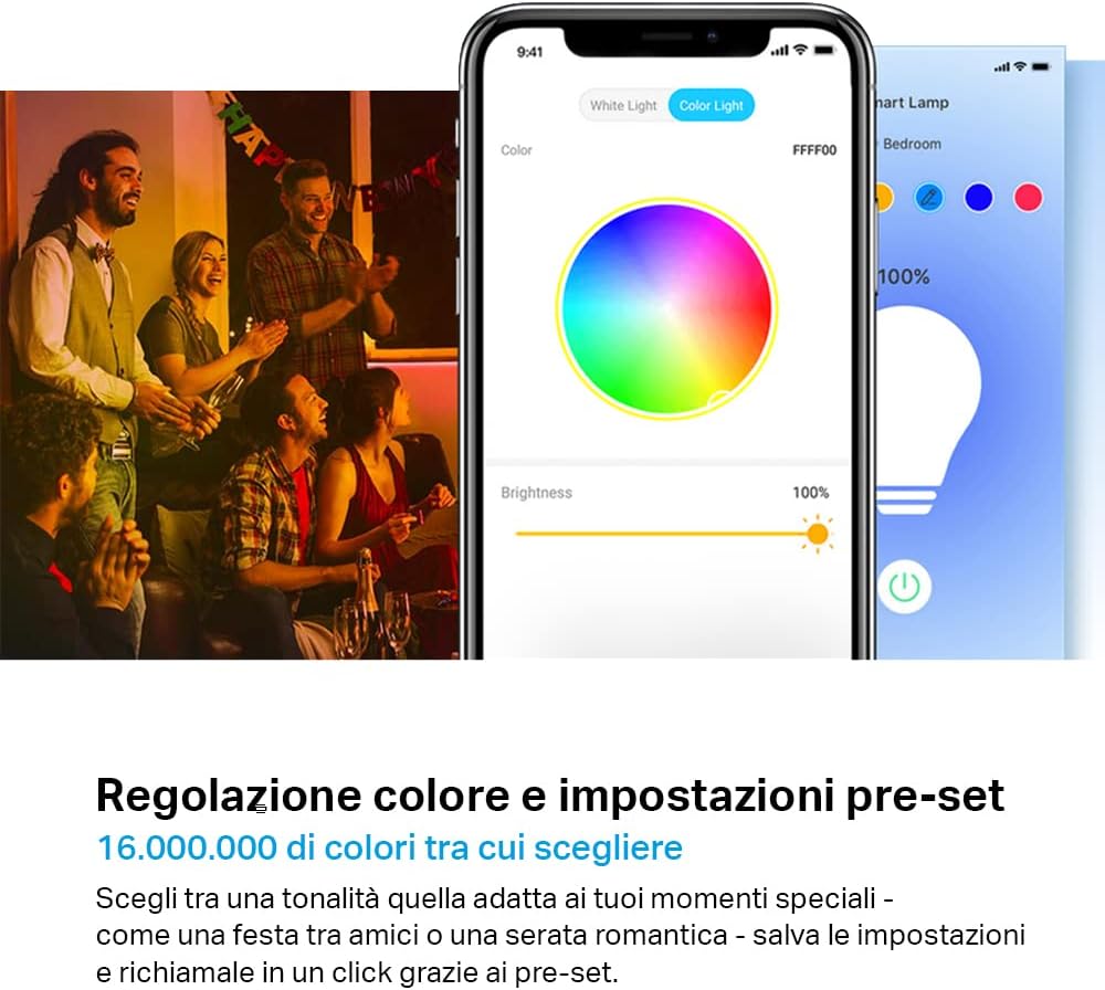 Thumbnail 3 de Tapo L530E Lampadina WiFi 806 lm