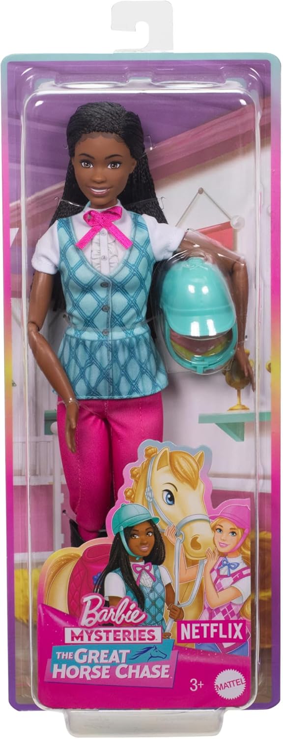 Thumbnail 5 de Barbie Misterios: Yegua Perdida - Muñeca Jinete Afroamericana 🐴