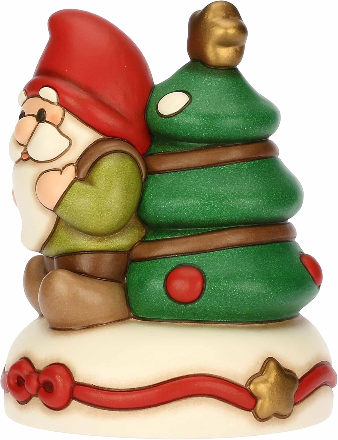Thumbnail 1 de THUN Carillon Gnomo Oliver e Albero di Natale in Ceramica – versione media