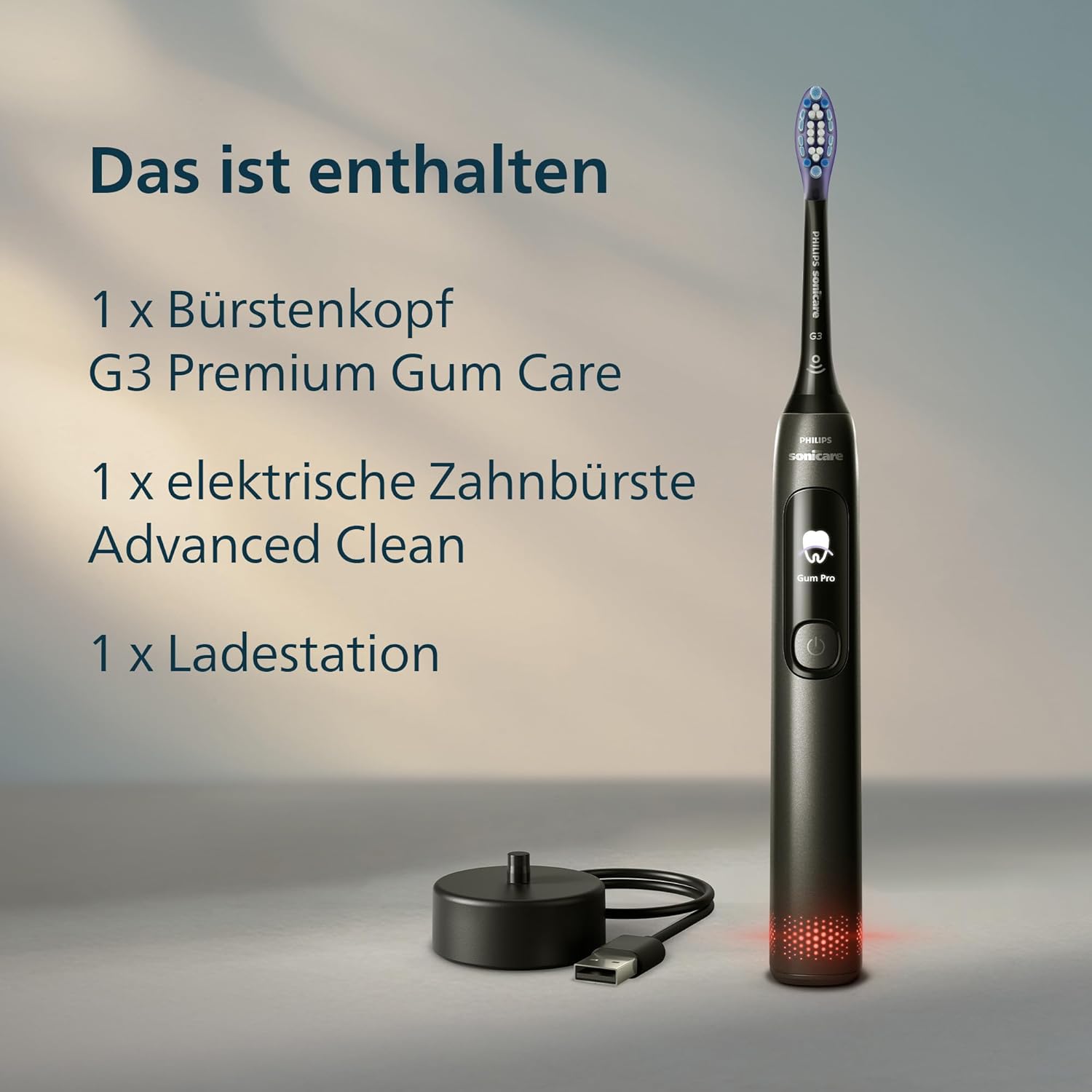 Thumbnail 6 de Philips Sonicare AdvancedClean Limited Edition HX3792/11 mit Smart Screen & Drucksensor (5 Putzmodi)