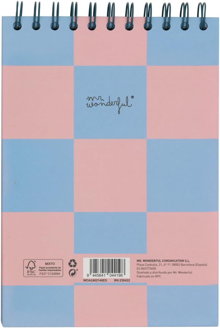 Thumbnail 1 de Mr. Wonderful Planificador vertical diario con pegatinas ✨