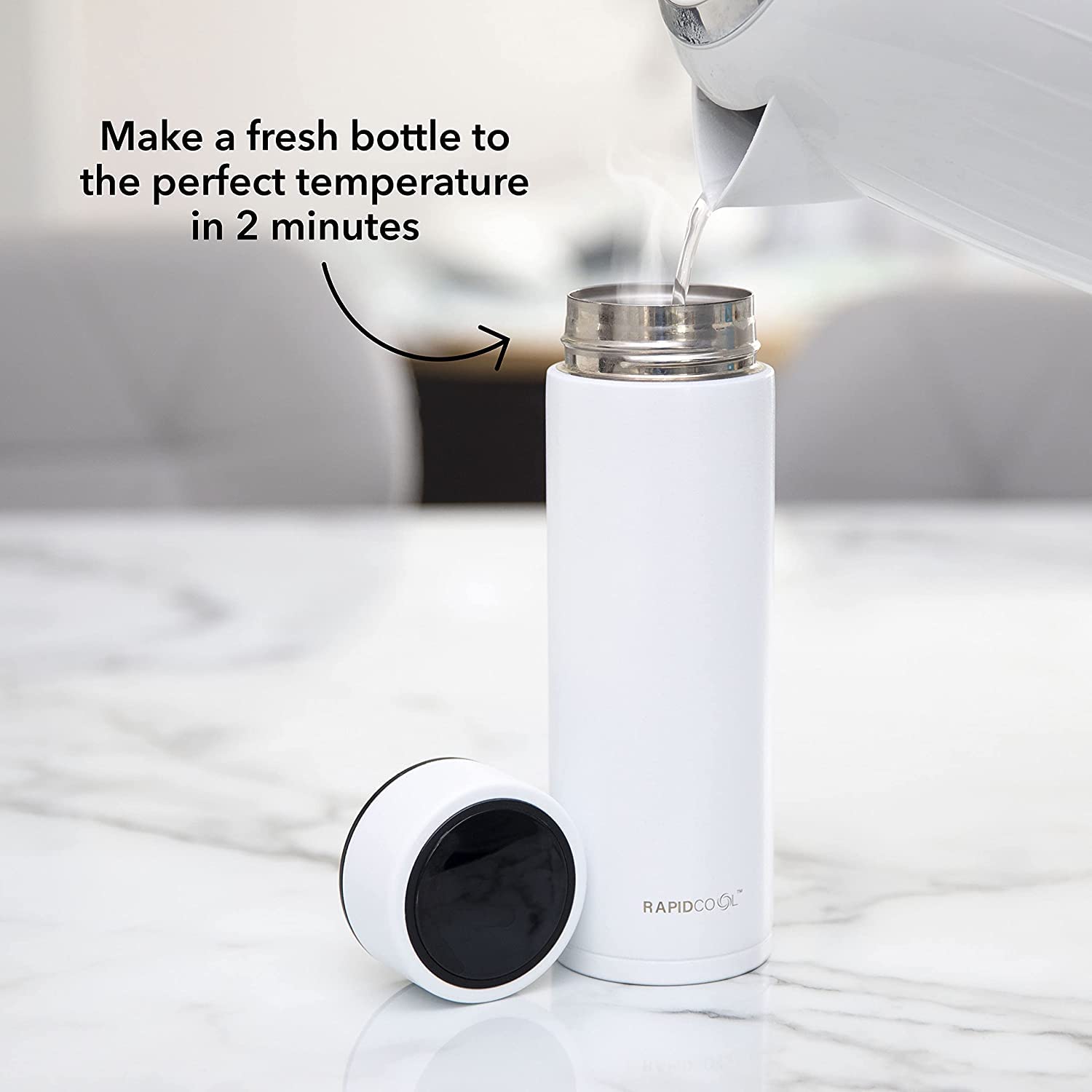 Detalle de Nuby RapidCool™ Flaschenkühler 2 Minuten