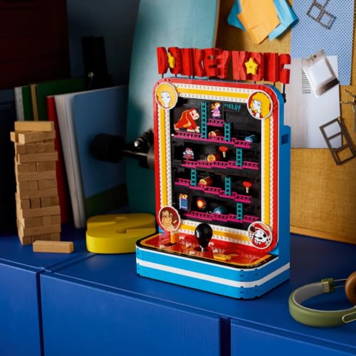 Thumbnail 8 de LEGO Super Mario Jeu d'arcade Donkey Kong 72051 – Authentiqe reproduction culte pour adultes