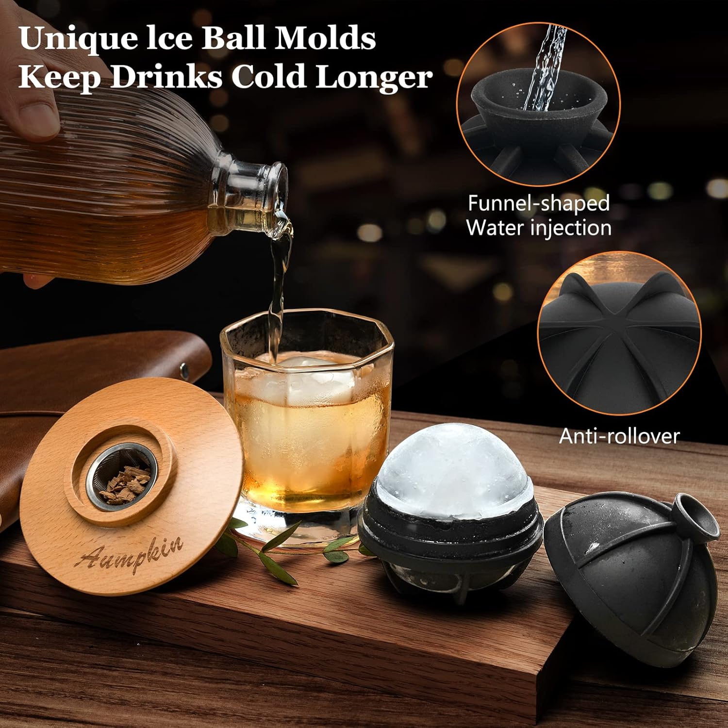 Thumbnail 4 de Cocktail Smoker Kit with Torch 6 Flavors 🍸
