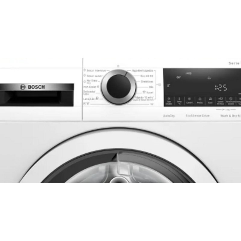 Detalle 2 de Bosch WNA13401ES lavasecadora 9Kg/5Kg