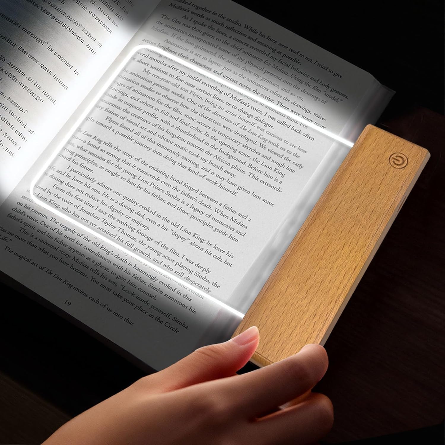 Thumbnail 6 de Maxspace Leselampe fürs Buch mit Timer, dimmbaren LEDs & 3 Lichtfarben (rosa)