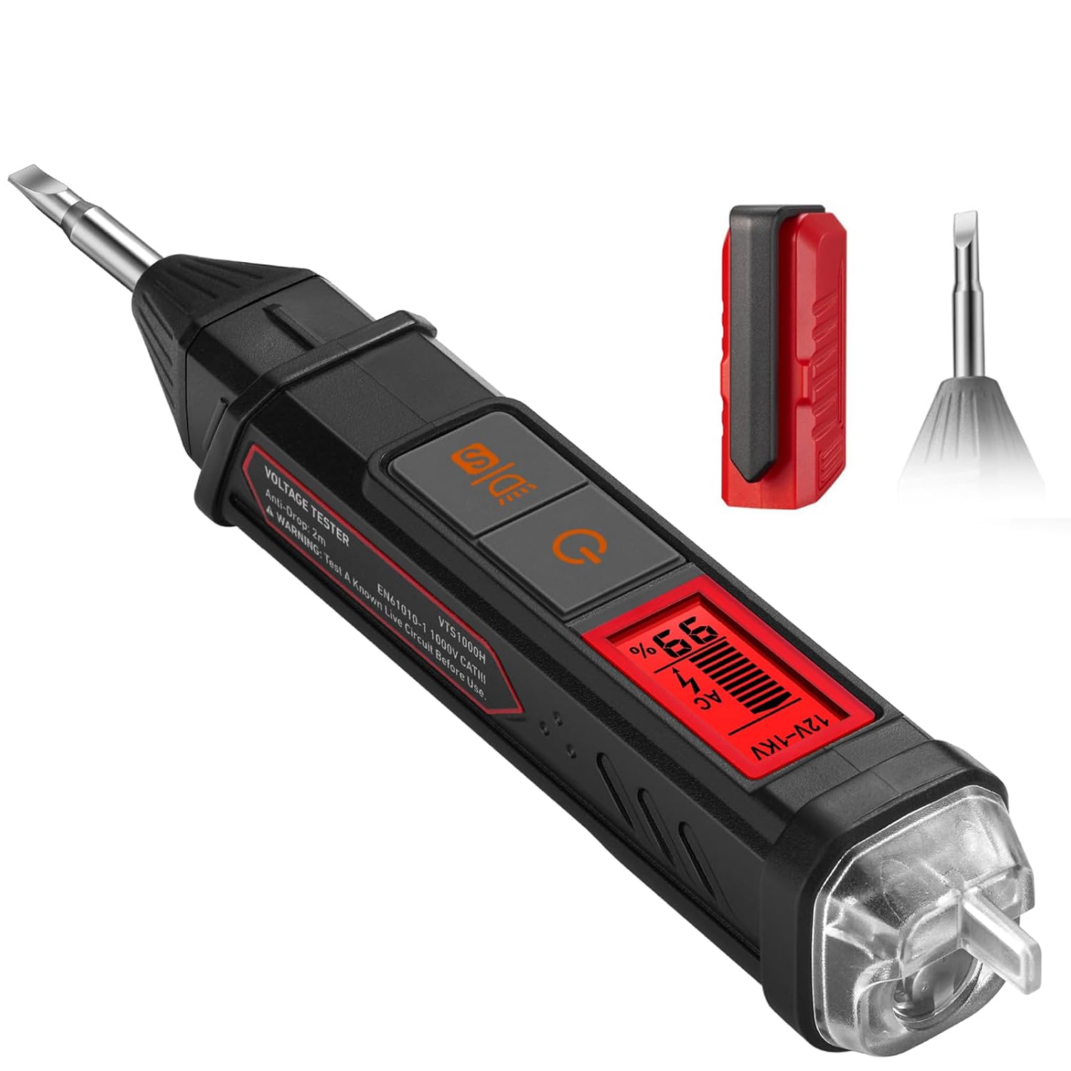 Detalle de AstroAI VTS1000H Non-Contact Voltage Tester with Screwdriver, Dual Range