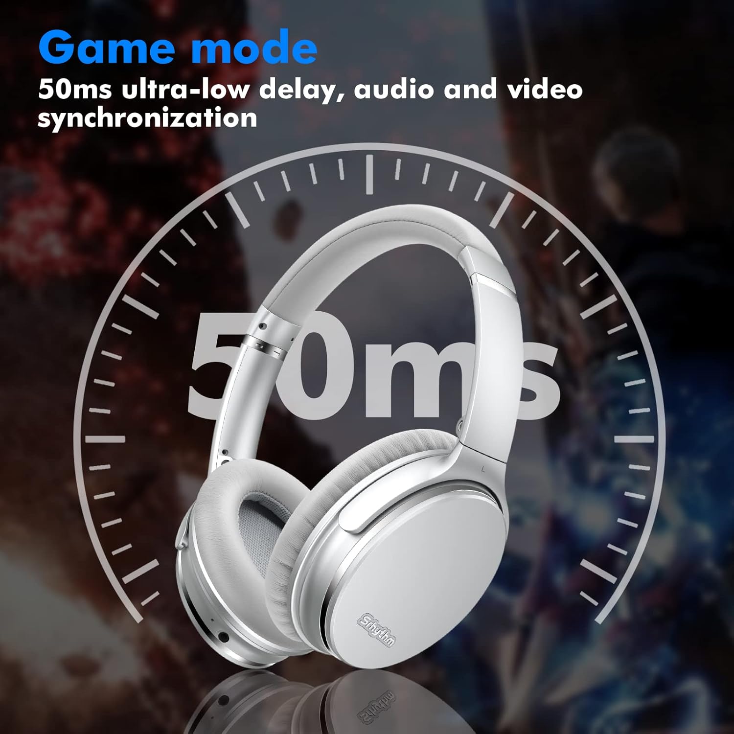 Thumbnail 4 de Srhythm NC35 Wireless Noise-Cancelling Headphones 50h