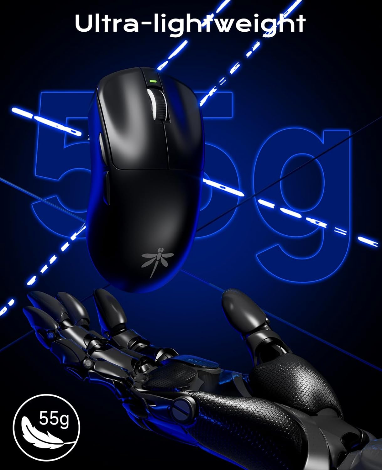 Thumbnail 6 de VGN Dragonfly F1 Pro Max Wireless Gaming Mouse (PAW3395, up to 4000Hz) — Black