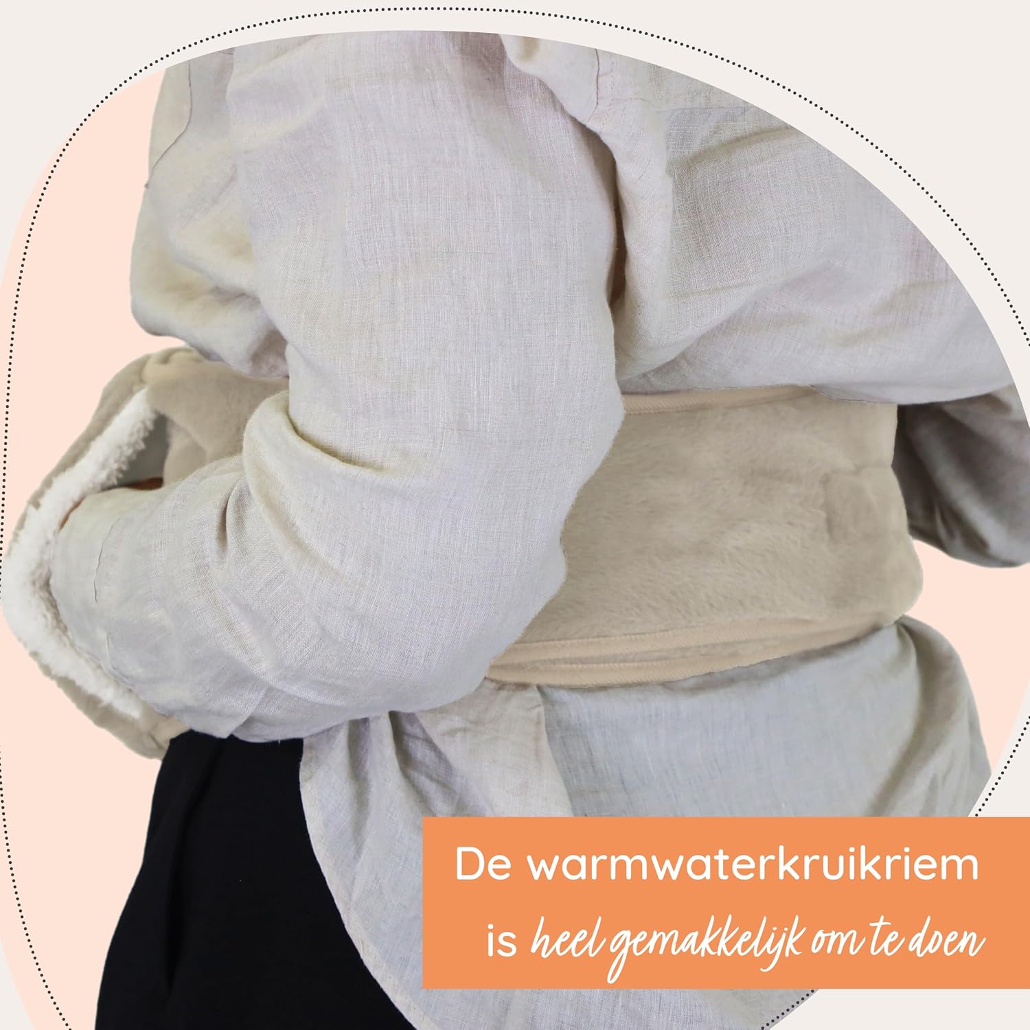 Thumbnail 3 de MYLILY 000005-010 kruikgordel van 1 l met natuurrubber en pluche hoes