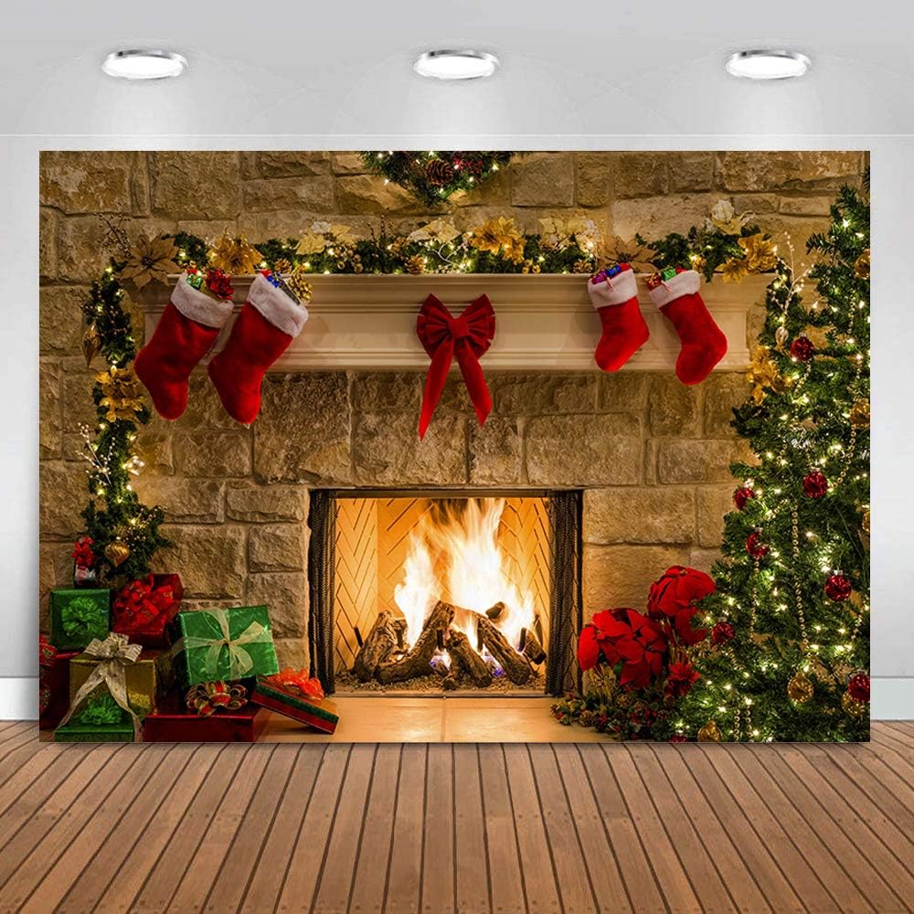 Thumbnail 4 de Aisnyho Christmas Backdrop 8x6ft for Photo Shoots