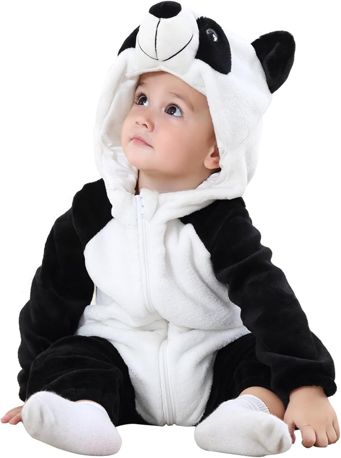 Detalle de Baby hooded romper flannel 3-36 months