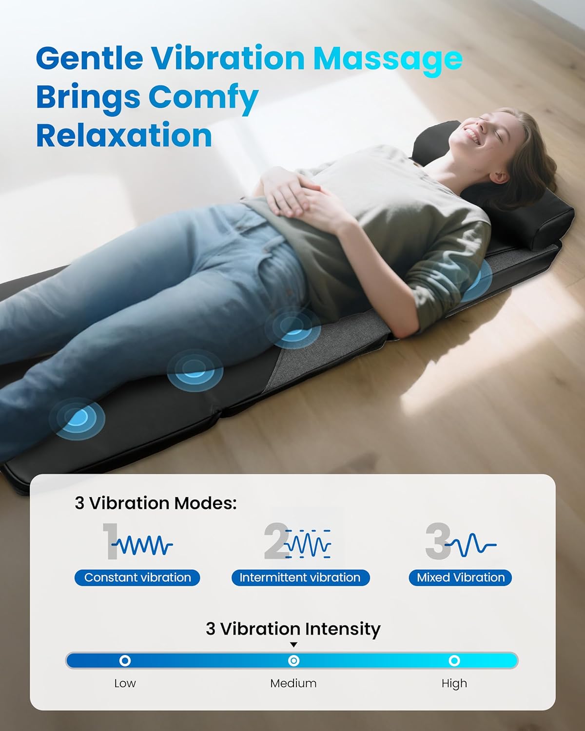 Detalle 2 de COMFIER FSA Full Body Massage Mat with Heat