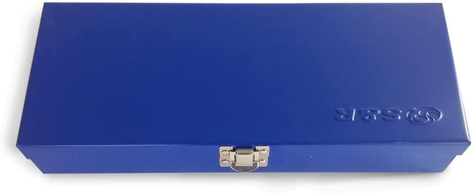 Detalle de S&R 460.323.020 hylsnyckelsats 3/8", 20 delar med Lock-Drive och metallbox
