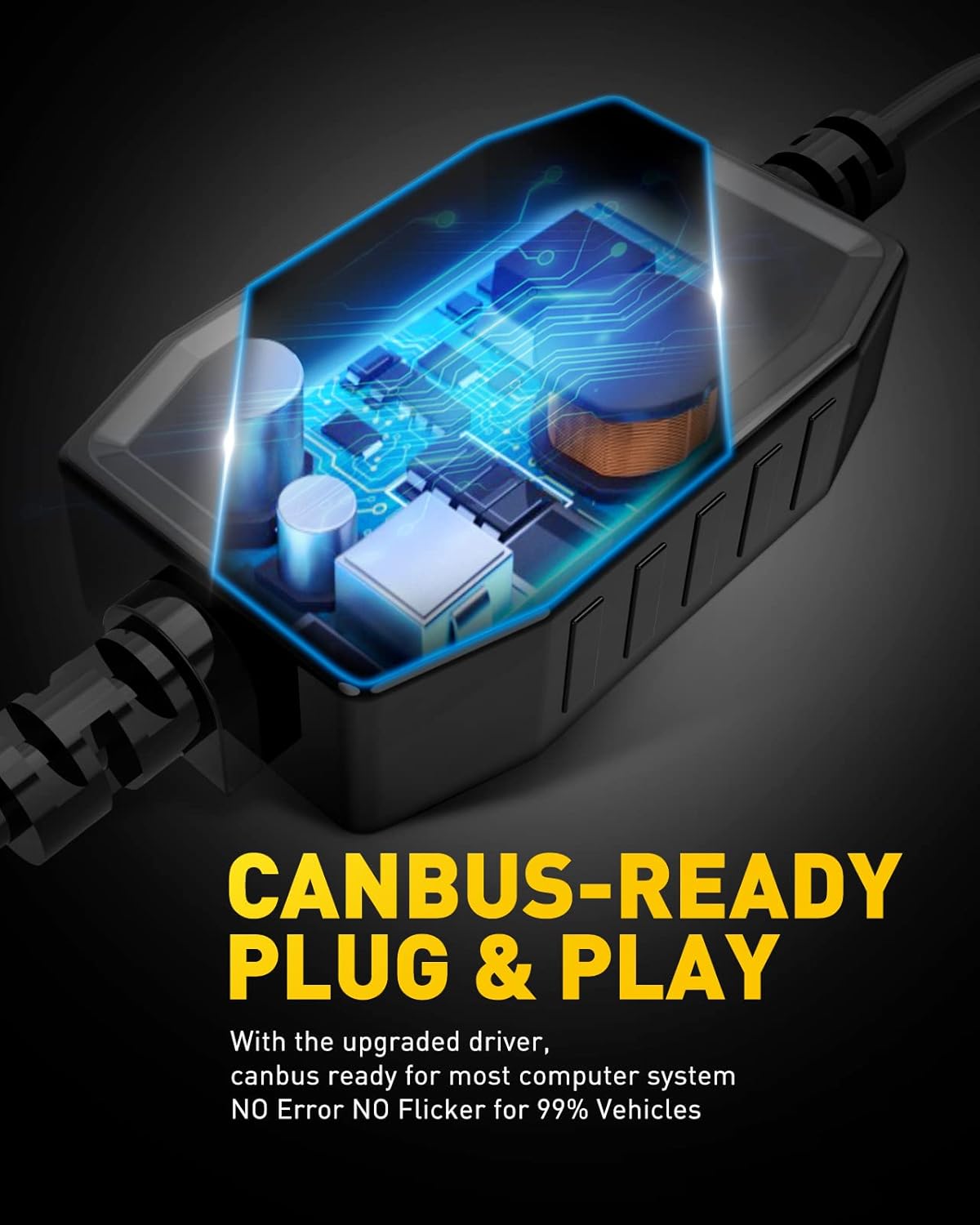 Thumbnail 5 de AUXITO H11 LED Bulbs (H8/H9) — 6500K Cool White, Plug and Play, Pack of 2