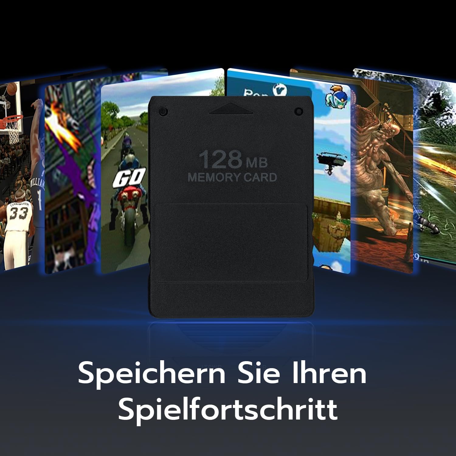 Thumbnail 4 de Wigearss Gaming Speicherkarte mit 128 MB (High Speed) für PS2