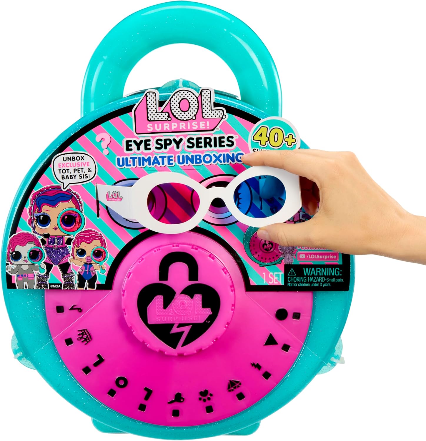 Detalle de L.O.L. Surprise! Eye Spy Series Ultimate Unboxing – 3 poupées exclusives et plus de 40 surprises