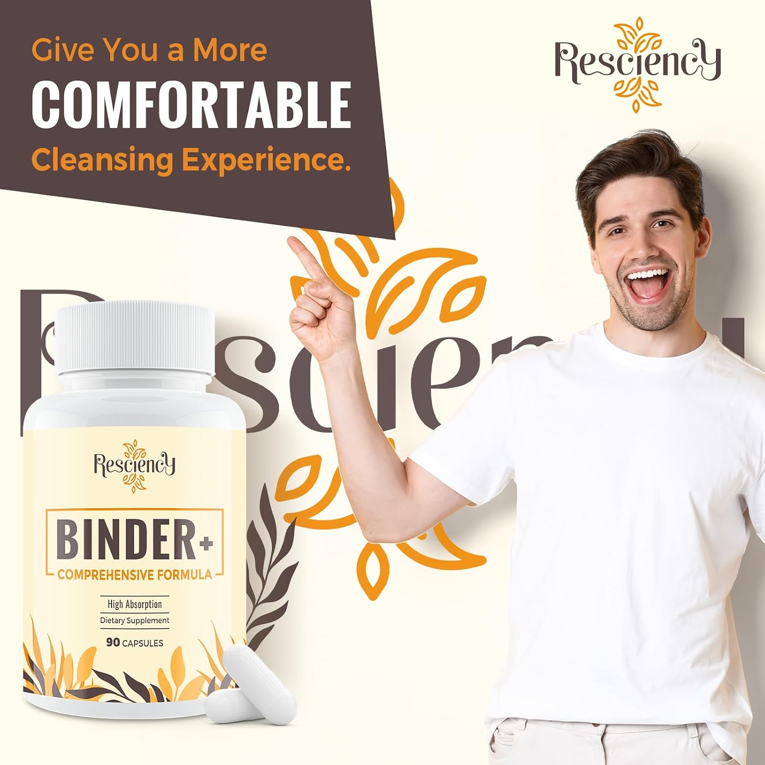 Thumbnail 6 de Resciency Detox Binder Supplement, 90 Vegan Capsules