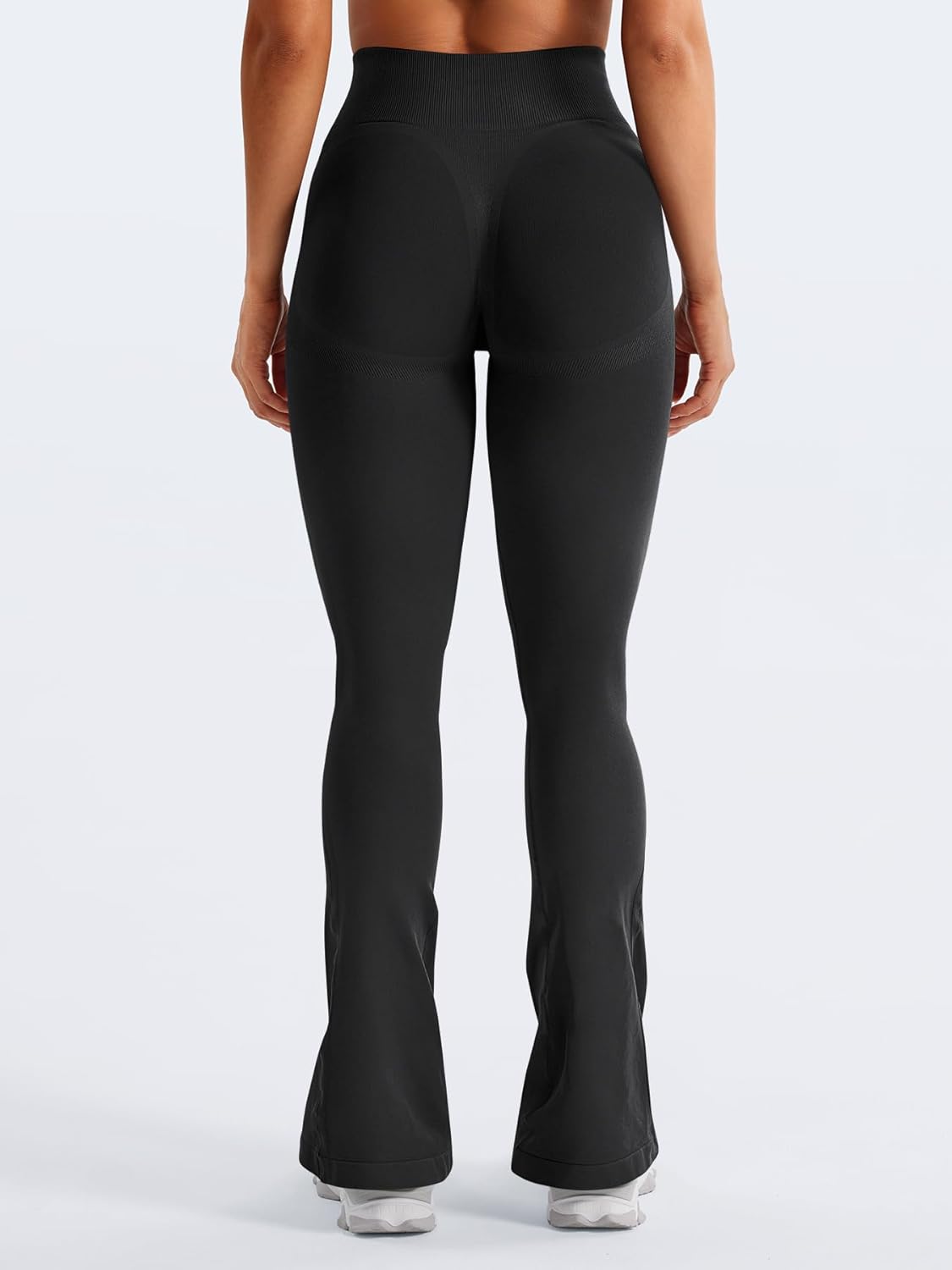 Thumbnail 2 de YEOREO Women's Mini Flare Workout Butt Lifting Hidden Scrunch Seamless Yoga Legging Pants