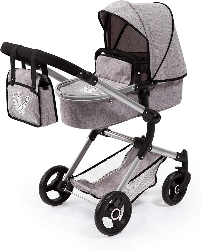 Bayer Design 18410Aa Cochecito Neo Vario plegable, gris