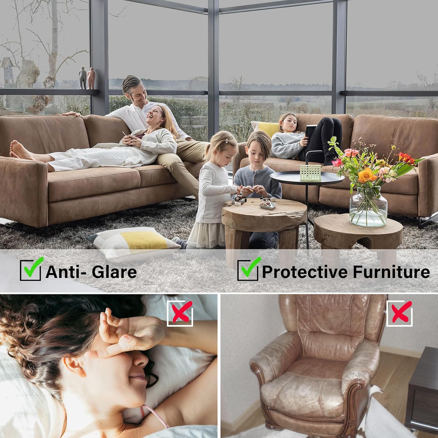 Detalle 2 de Kromapolis One Way Privacy Film 78.7 in 🏠