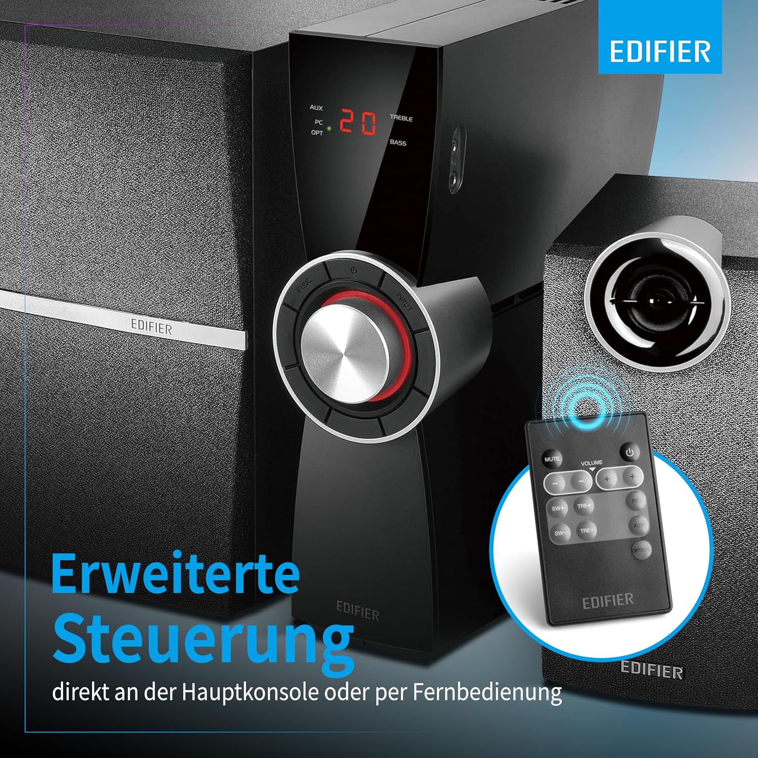 Thumbnail 5 de EDIFIER C2XD 2.1 Lautsprechersystem 53 Watt