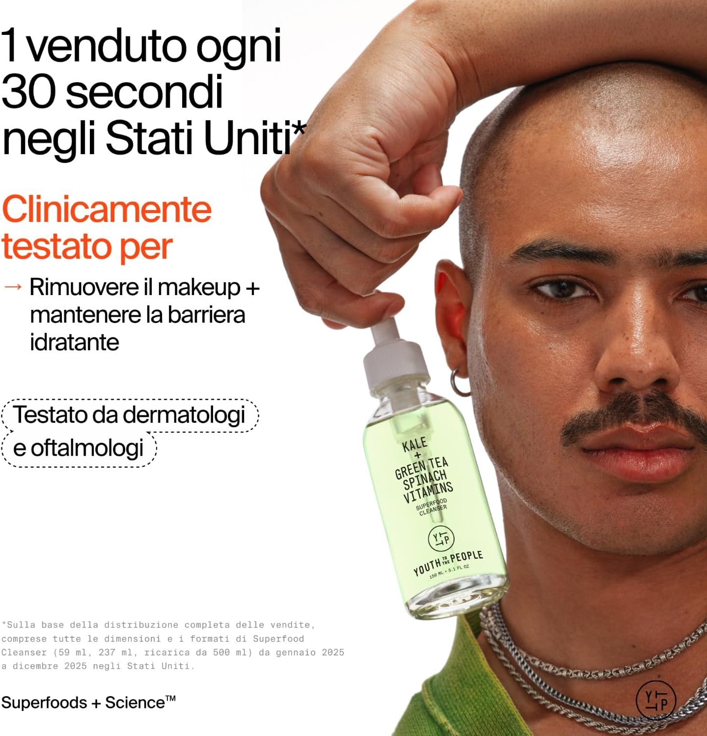 Thumbnail 1 de Youth To The People Superfood Cleanser – Detergente viso con cavolo riccio, tè verde e spinaci