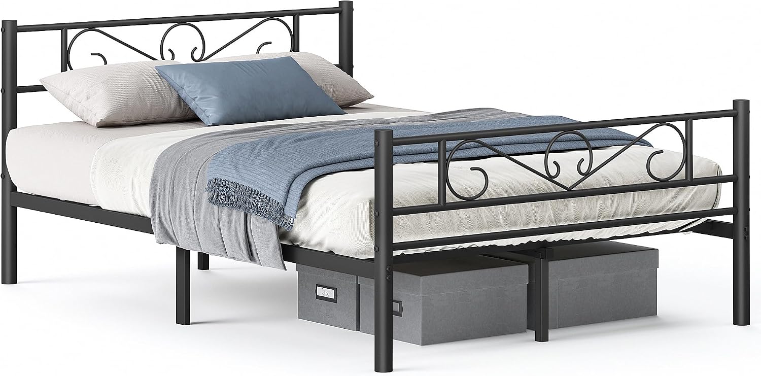 VASAGLE RMB066B01 Estructura de cama 135x190 cm