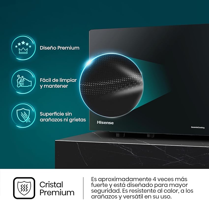 Thumbnail 5 de Hisense H20MOBP1 microondas 20 L 700 W