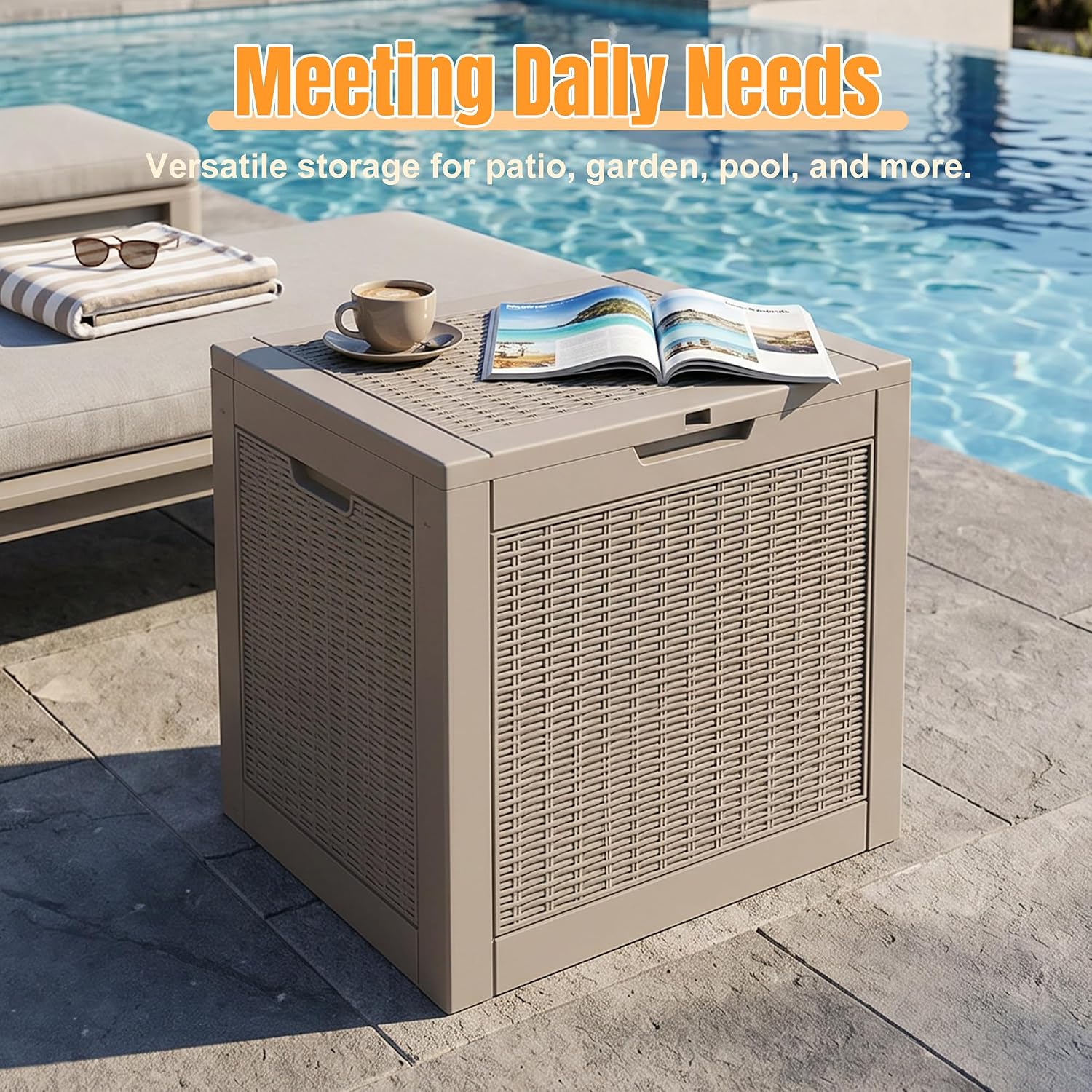 Thumbnail 6 de ATMELT Outdoor Storage Box 42-Gallon