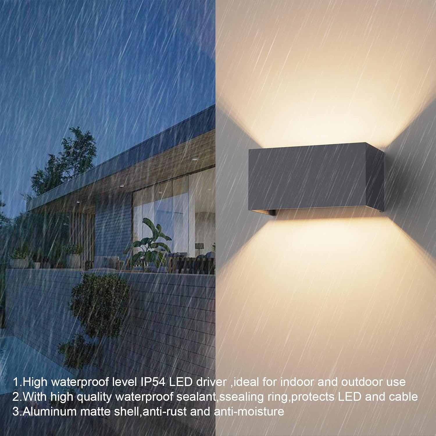 Thumbnail 4 de Klighten Wandleuchte 2er Set G9 LED 9W 650lm