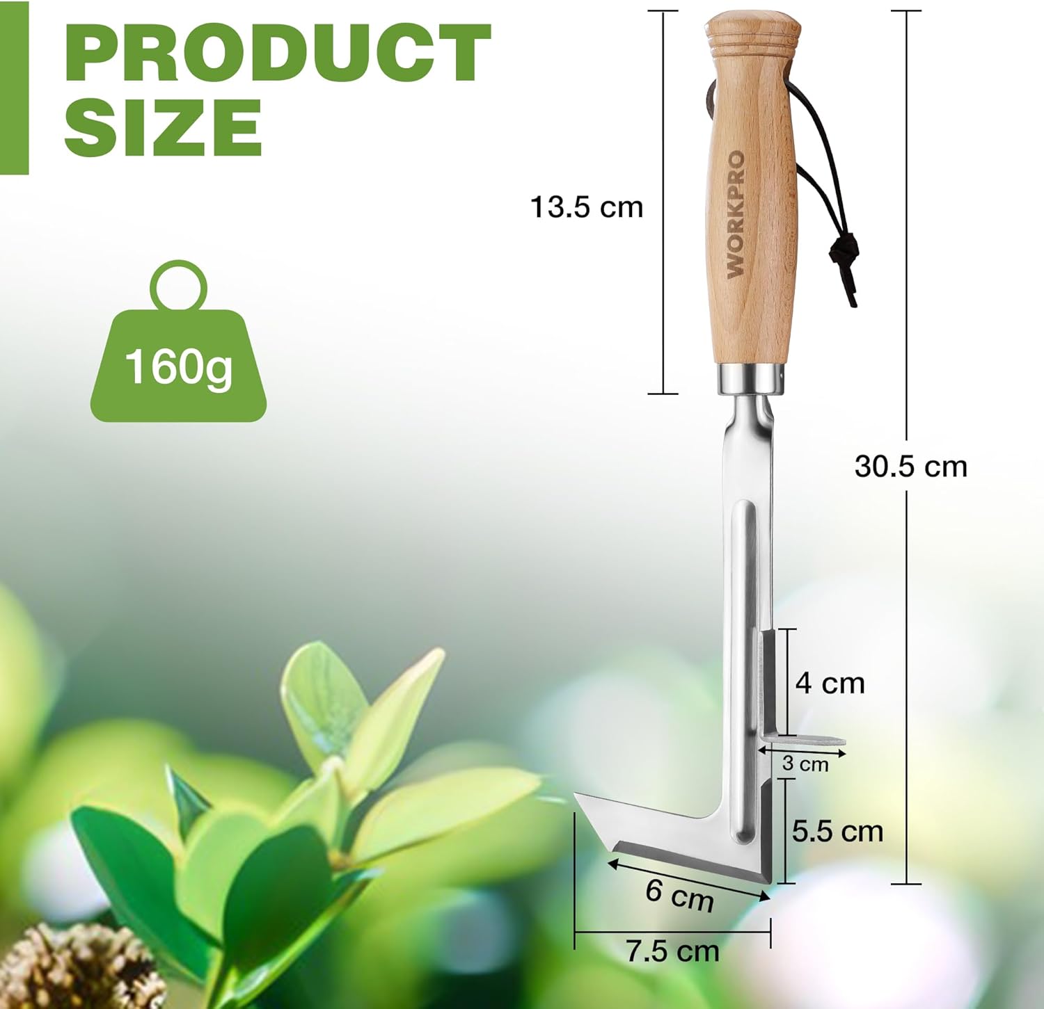 Thumbnail 5 de WORKPRO 30 cm crack weeding tool