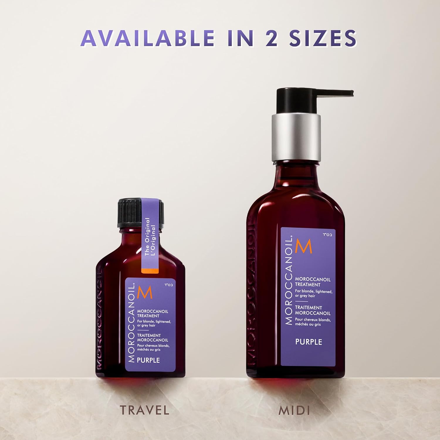 Detalle 2 de Moroccanoil Trattamento Viola Olio per Capelli Biondi