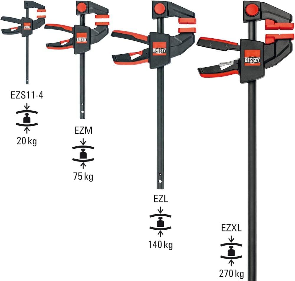 Thumbnail 6 de Bessey Apriete EZL 600x80mm Multicolore — pinceau de serrage polyvalente et fiable