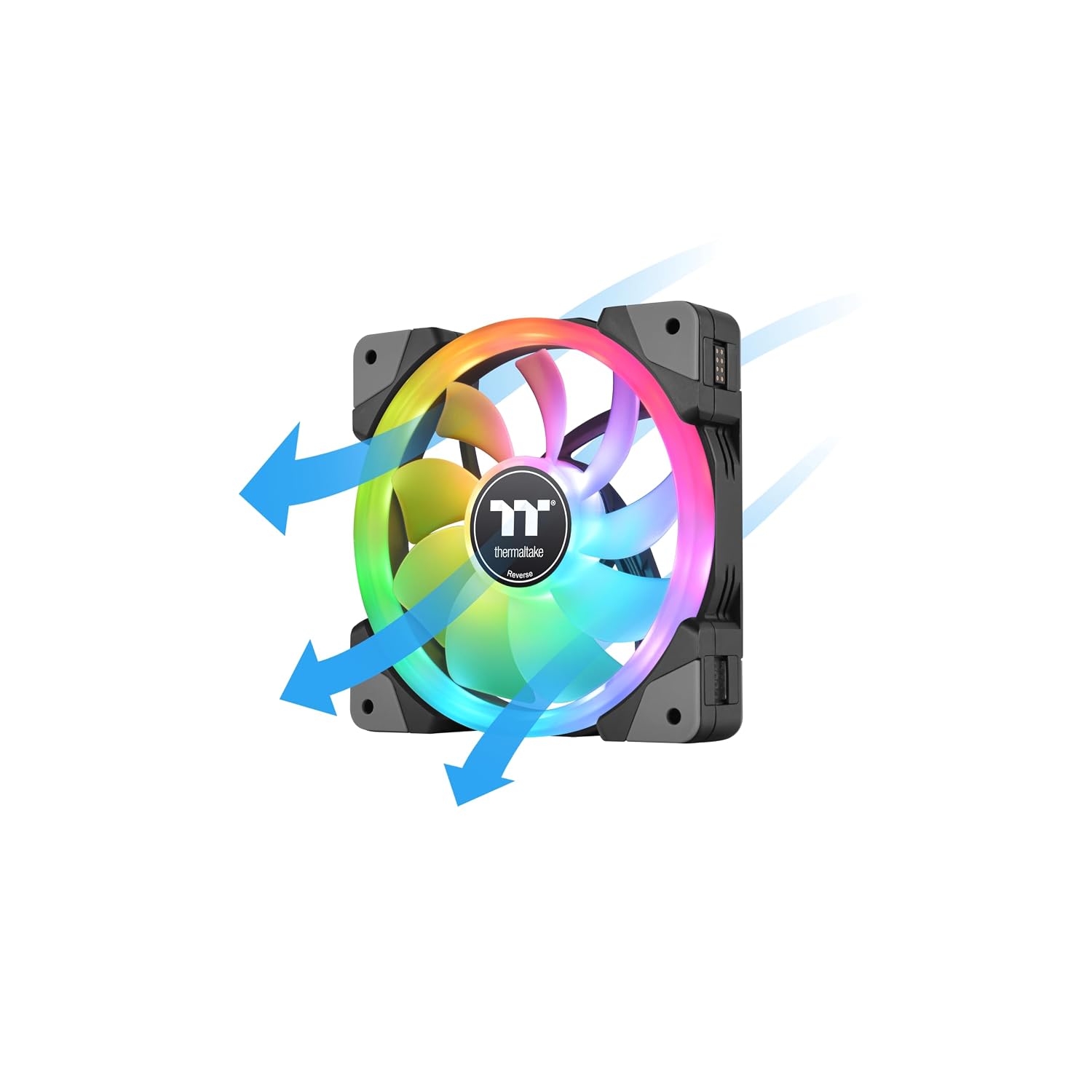 Thumbnail 4 de Thermaltake SWAFAN EX12 RGB – 3-pack chassifläktar med utbytbara fläktblad