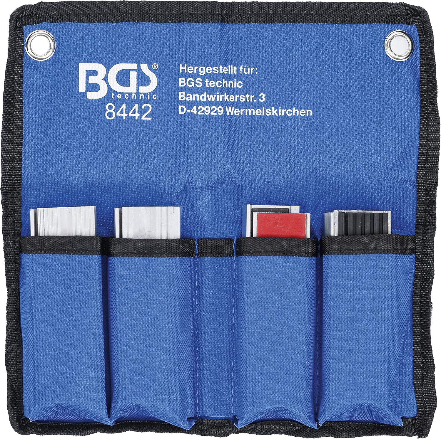 Detalle 2 de BGS 8442 ganasce protettive magnetiche 100 mm 🛠