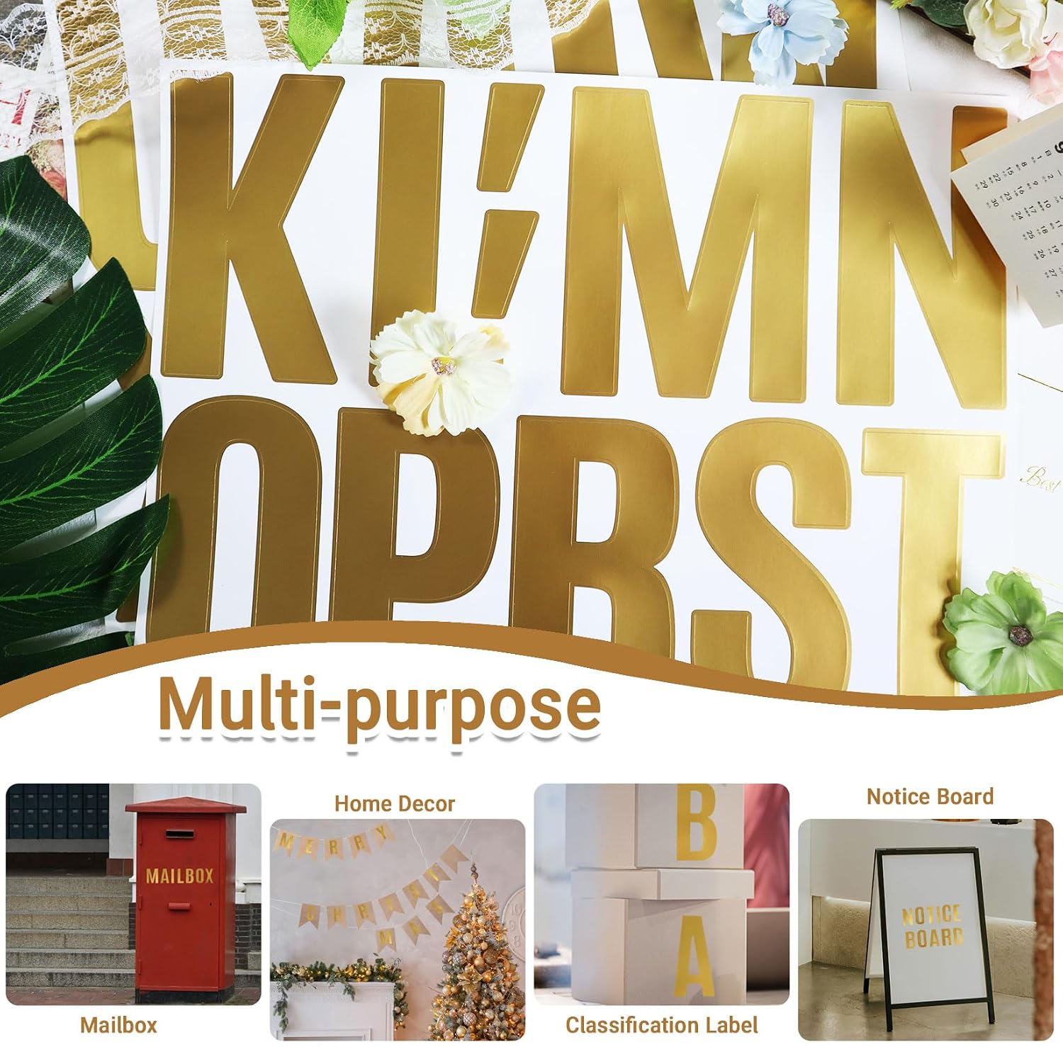 Thumbnail 6 de YIKTUNQ Vinyl Letter Stickers 4-Inch