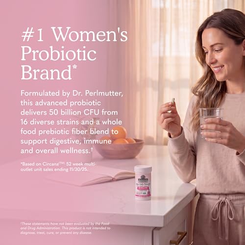 Detalle de Garden of Life Once Daily Dr. Formulated Probiotics for Women 50 Billion CFU – 16 Strains