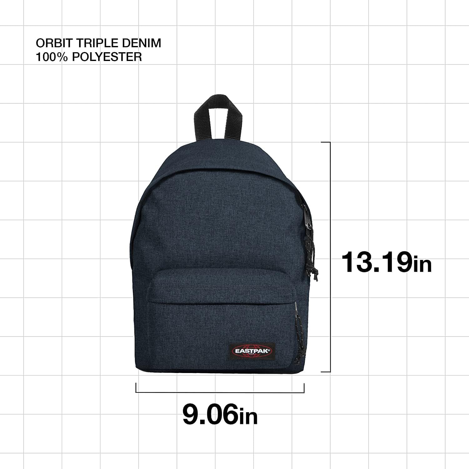 Detalle 2 de Eastpak ORBIT XS Petit sac à dos – 10 L, 33,5 x 23 x 15 cm