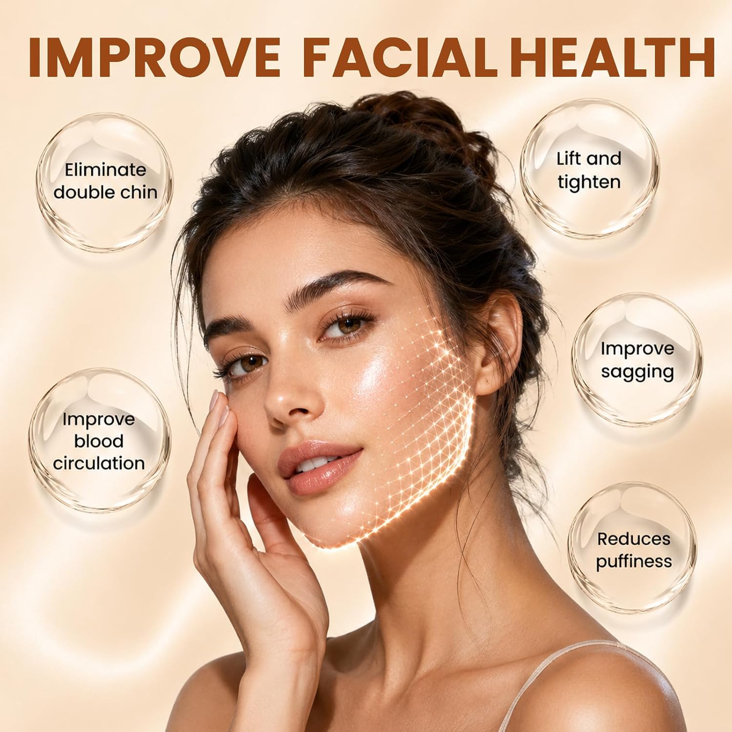 Detalle 1 de Sutrtcosg Lymphatic Drainage Face Brush