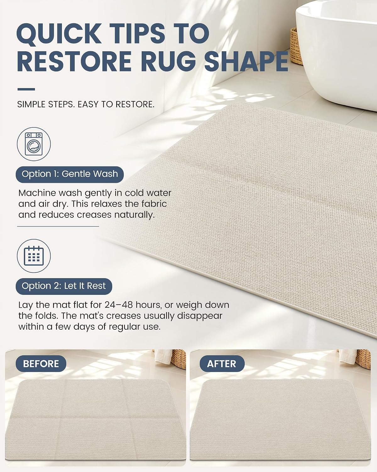 Detalle de Smiry Bath Mat 30x20