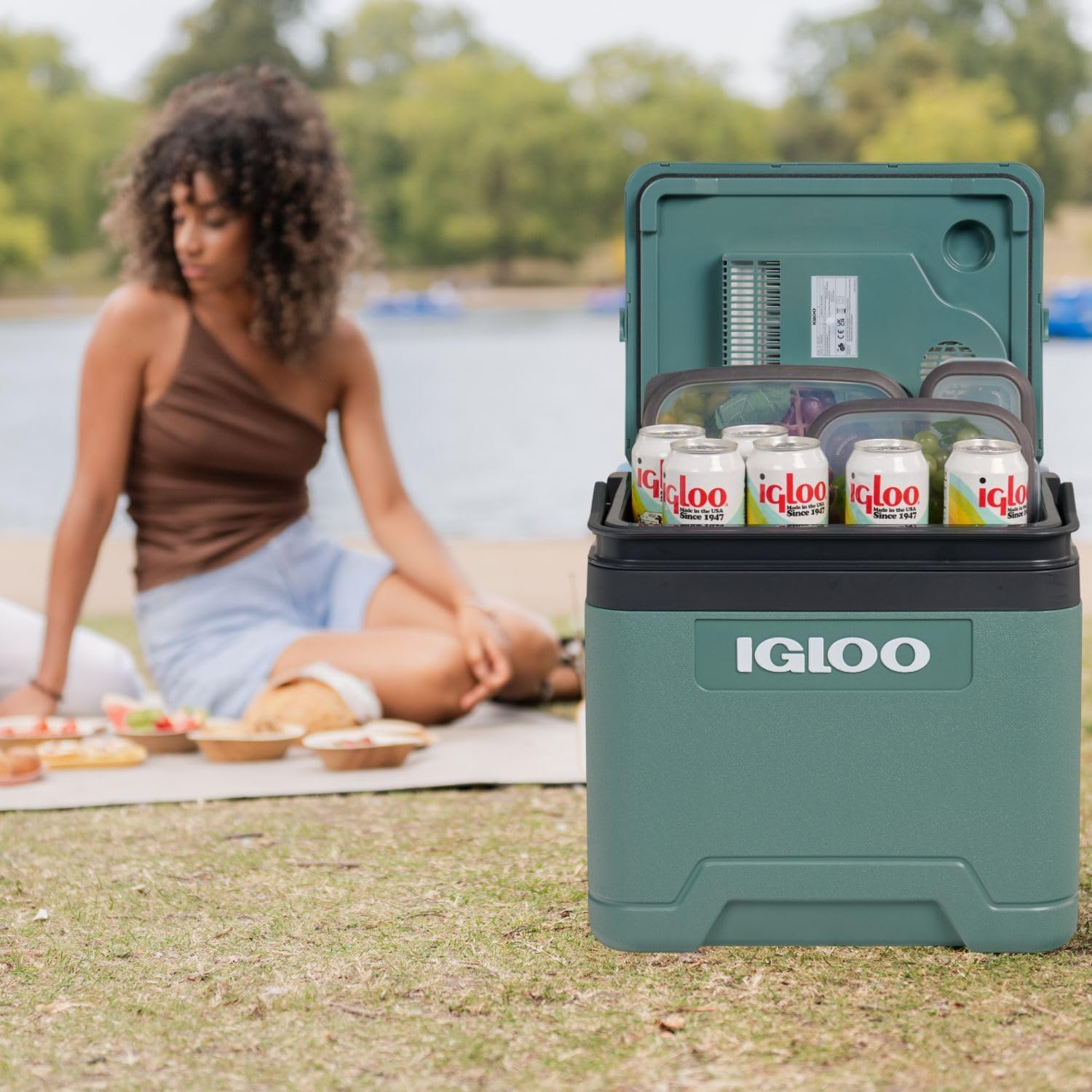 Thumbnail 1 de IGLOO IE27: Kompakte elektrische Kühlbox für Auto, Camping und unterwegs