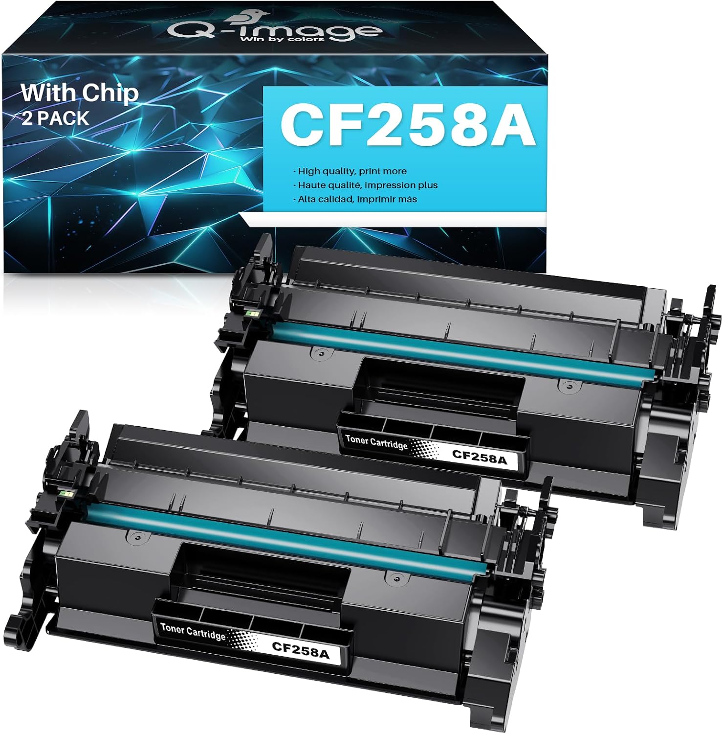 Detalle de Q-image Compatible Toner Cartridges CF258A