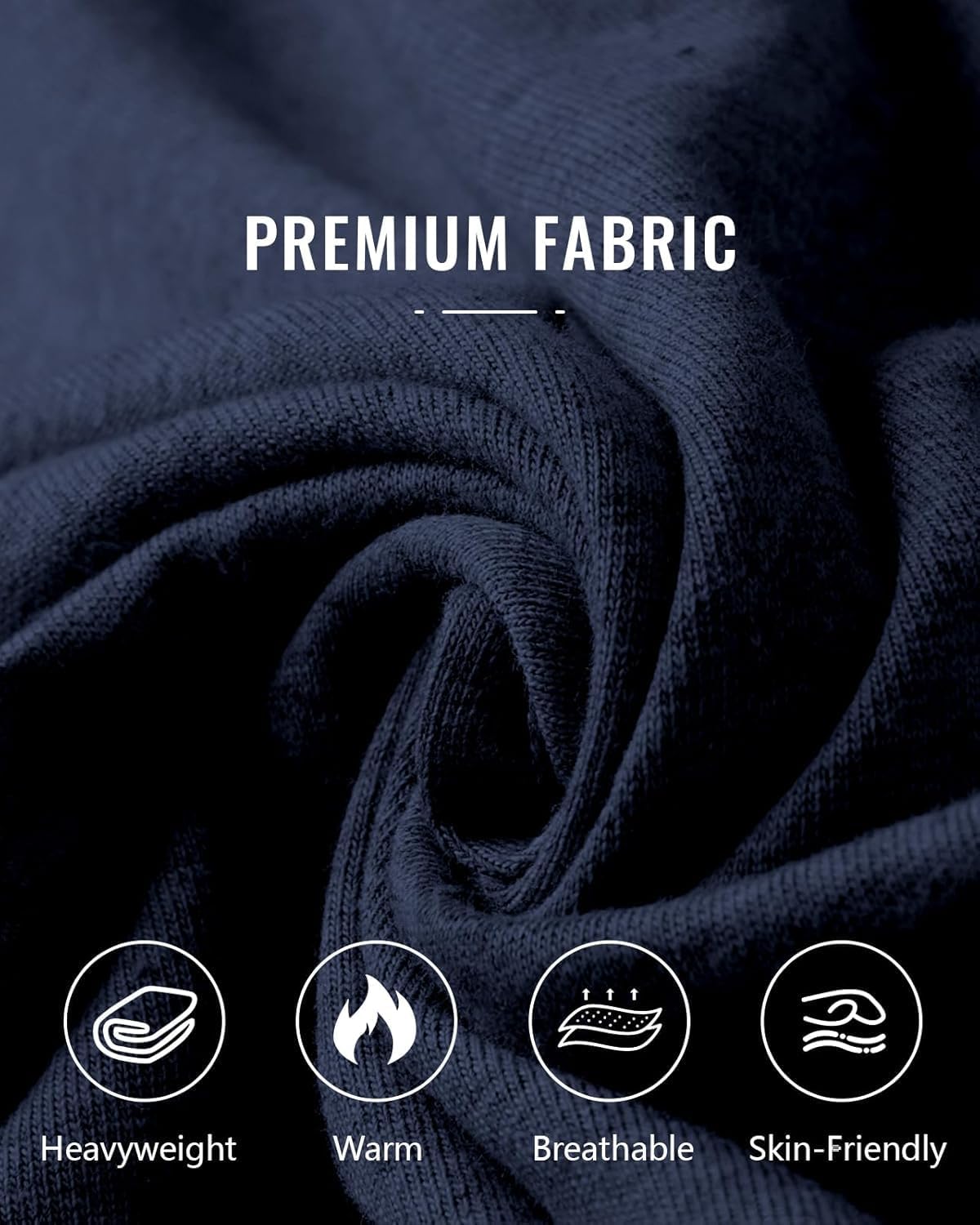 Thumbnail 6 de Men's Wide-Leg Fleece Sweatpants, 65% Polyester