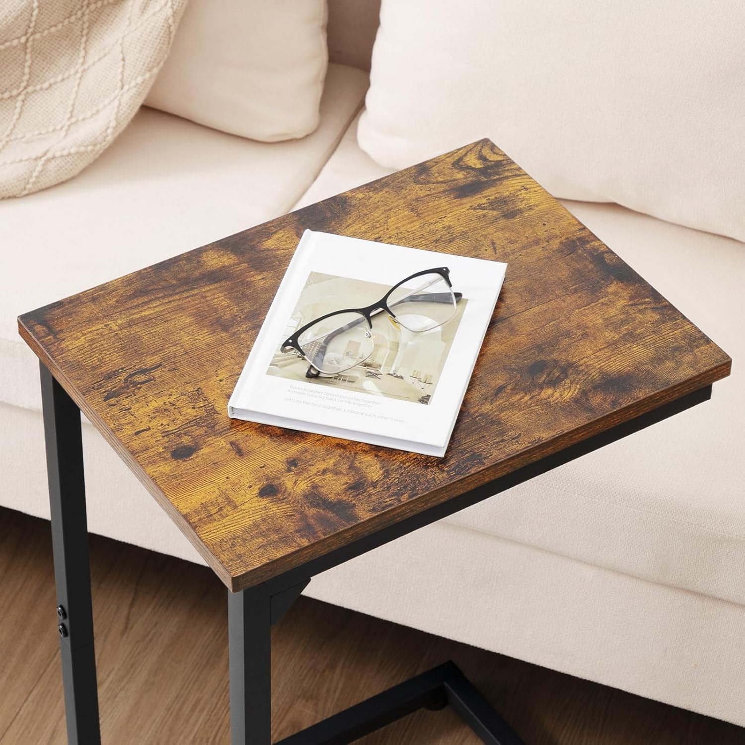 Detalle 2 de AMHANCIBLE C-Shaped End Tables, Set of 2