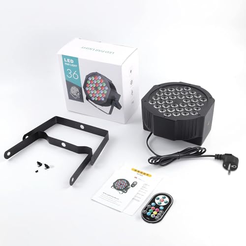 Thumbnail 6 de U`King set da 4 fari PAR LED RGB da 72 W con telecomando e borsa