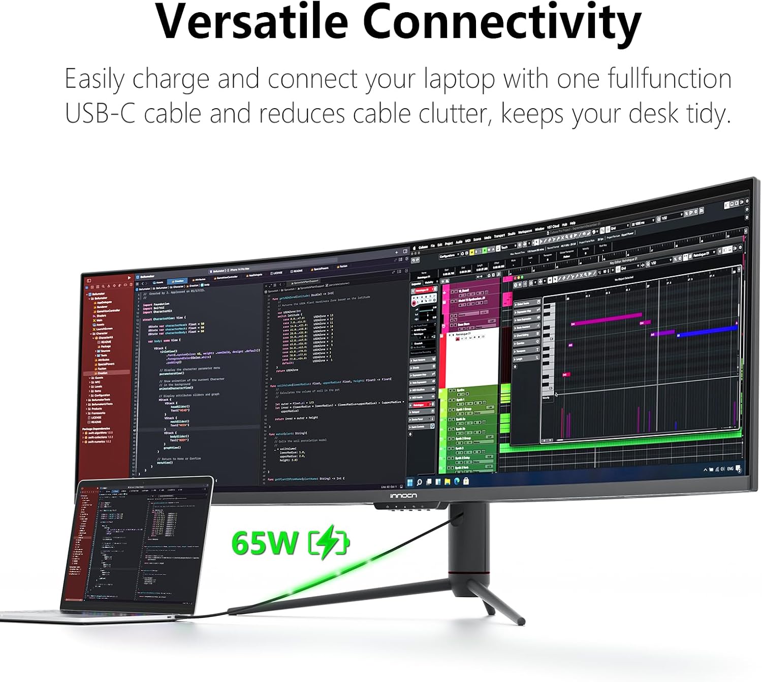 Detalle 2 de INNOCN ultrawide monitor 49C1R