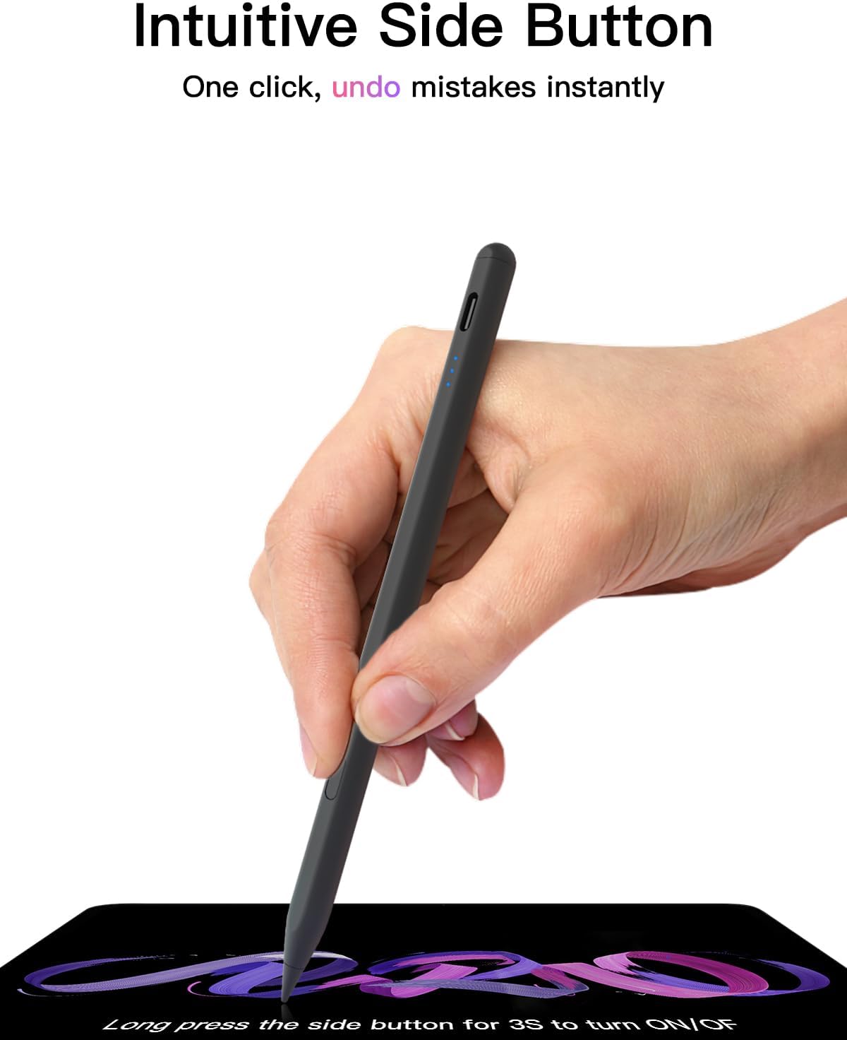 Detalle 2 de USB-C Pencil for iPad, fast charge stylus